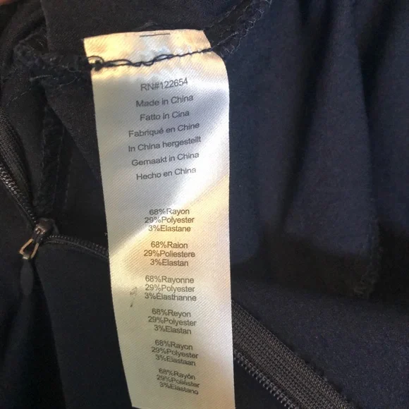 Voodoo Vixen Polly Swing Shorts Navy - Picture 5 of 6